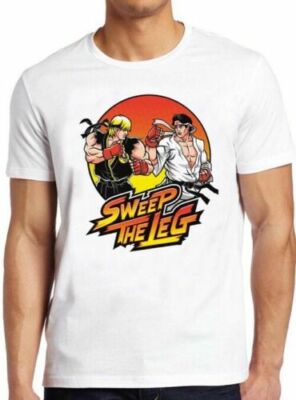 Sweep The Leg Karate Kid Film 80s Movie Cobra Kai Cool Gift Tee T