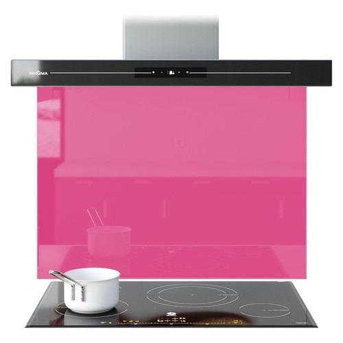 Kitchen Glass Splashback Toughened Tile Cooker ANY SIZE Tile Pink