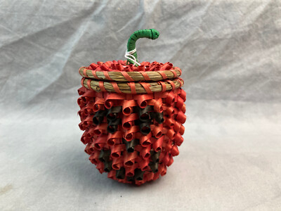 1998 Jack O Lanter splint Basket, Theresa Neptune Gardner, Passamaquoddy, signed