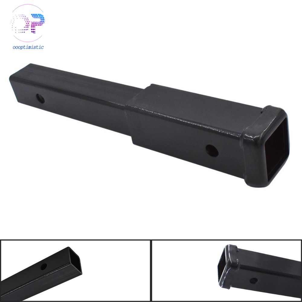 12-inch Hitch Extension With 4000 LBS Tow Capacity – Heavy Duty Receiver Extender With 5/8 Pin Hole