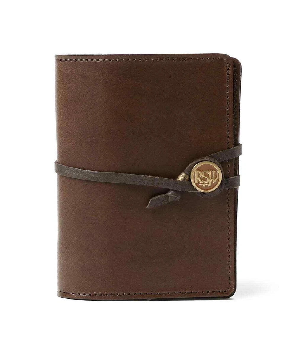 PORTER x Rock Steady passport wallet Shoulder leather MEN WOMEN BROWN