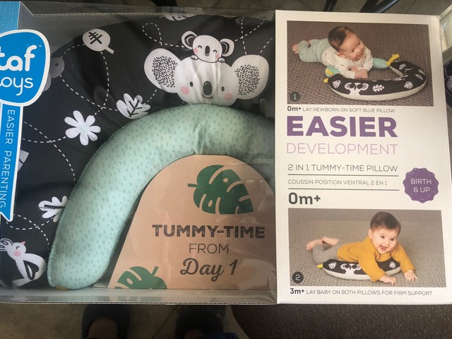 taf toys tummy time pillow