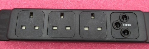 Under Desk Power Modular 3 Individually UK Sockets 3.15A Max BS 5733 - 第 6/9 張圖片