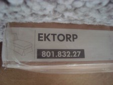 IKEA EKTORP Chaise Cover for Free - Standing CHAISE SLIPCOVER IDEMO LIGHT BROWN