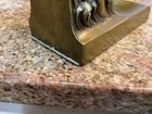 Vtg 1970 PM Craftsman Jennings Bros Brass-Splash Alight Goose-Sculpture/Bookend — photo 8