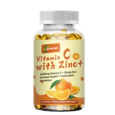 Liposomal Vitamin C 1000mg w/ Zinc -120 Capsules - High Absorption Supplements
