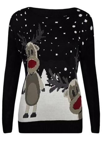 Mens Womens Unisex Ladies XMAS Novelty Christmas Light Up Vintage Jumper Sweater - Picture 8 of 27