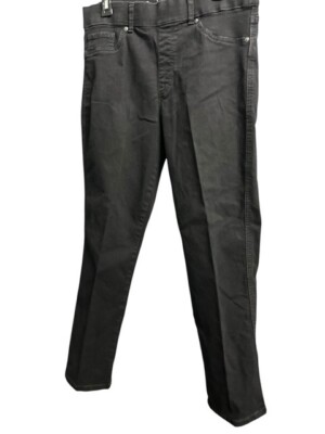 Gloria Vanderbilt Shape Effect Dk Blue Denim Jeans-Size 12S-High Rise-Straight