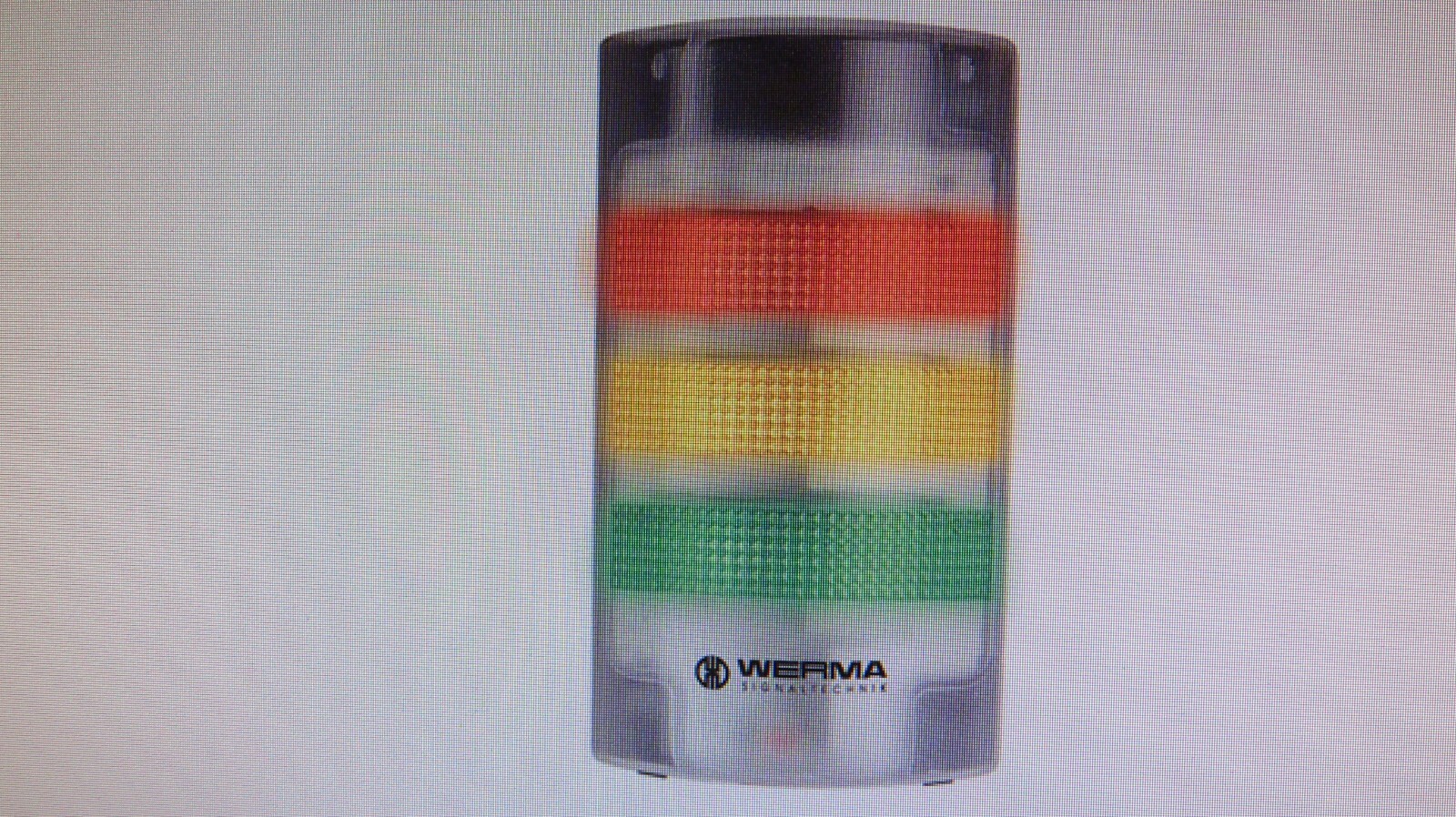 WERMA (69110068) TOWER LIGHT ASSEMBLY 3 LIGHTS, GREEN/RED/YELLOW