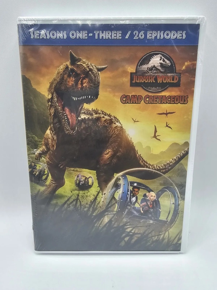 Jurassic World: Camp Cretaceous: Seasons One-Three (DVD, 2020