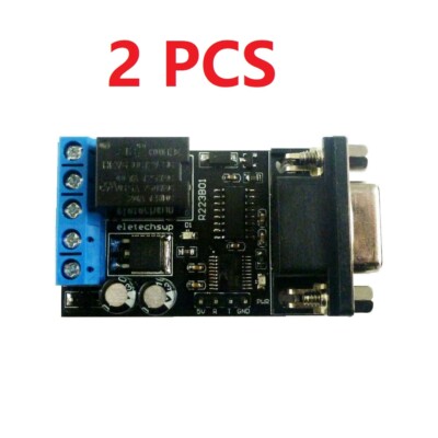 12V PC COM DB9 RS232 Serial Port Delay Relay ARM MCU UART Remote Control Switch