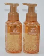 2 BATH BODY WORKS ICED CINNAMON ROLLS GENTLE FOAMING HAND SOAP WASH WHITE BARN