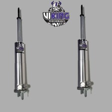 1971-1973 Ford Mustang Viking Front Double Adjustable Shocks 1.5-3 Drop