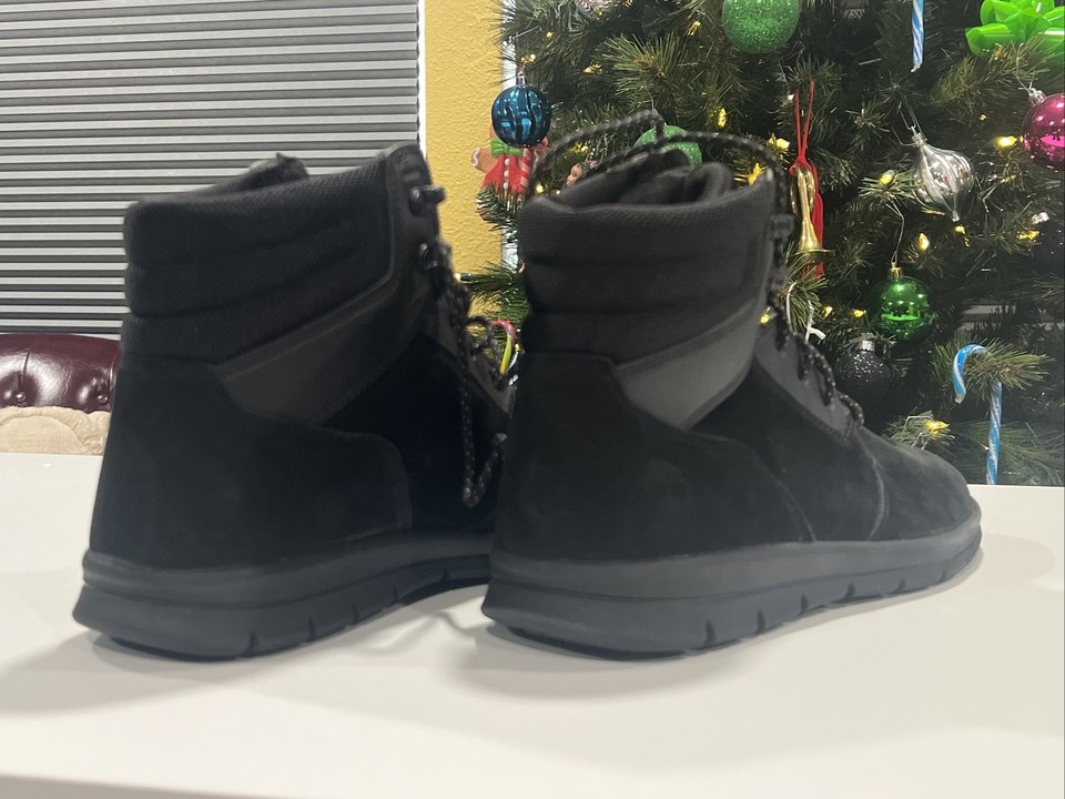 Timberland Men’s Black Leather Chukka Boots Defender Repellent Size 10.5 eBay