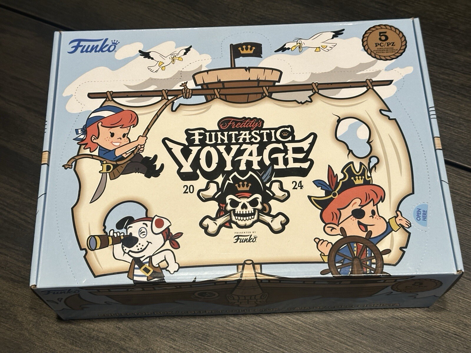 Funko Box of Fun 2024 Fundays Freddy’s Funtastic Voyage POP Bucklers SDCC Online
