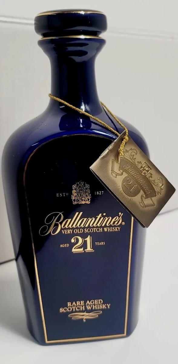 Ballantine's Scotch Whisky Very Old Scotch Whisky Aged 21 Yrs