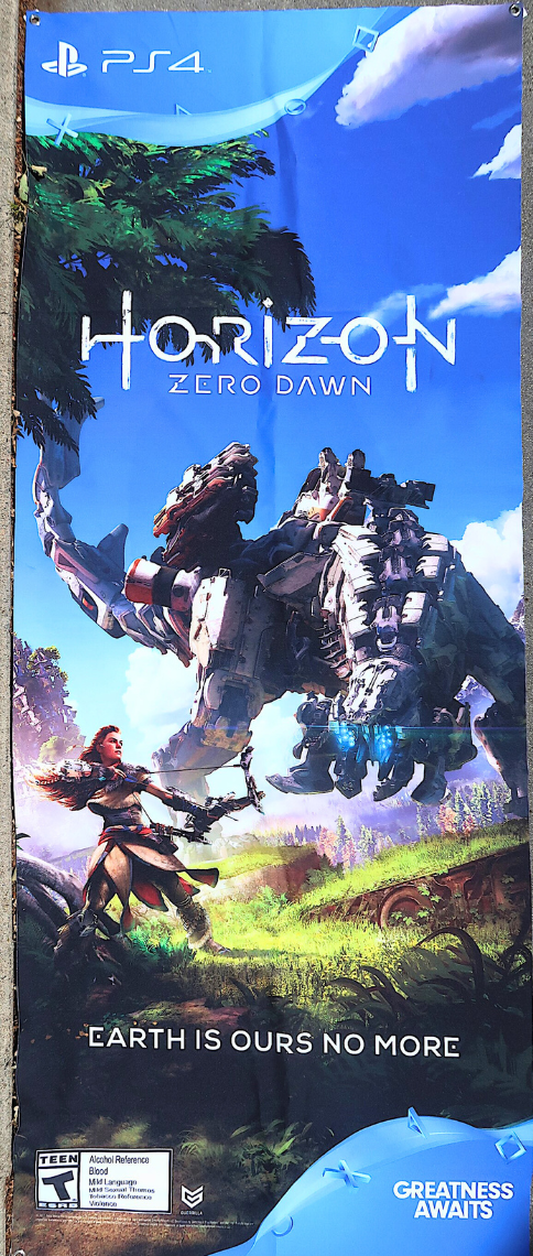 【非売品】「Horizon Zero Dawn」告知ポスター 予約受付中 PS4 s-l500.jpg