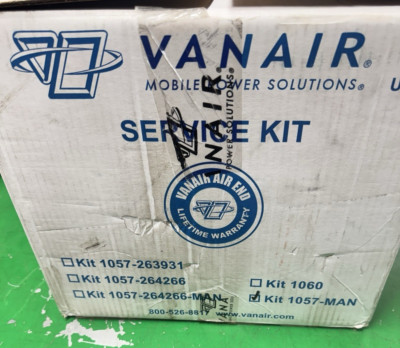 GENUINE NEW Vanair XERO  Tank Annual Compressor Maintenance Kit KIT1057-MAN