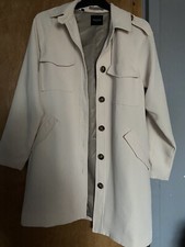 Selected Femme White Long Coat