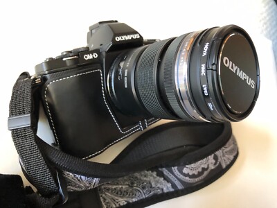  Olympus OM-D E-M5 Digital SLR Camera Set with Lenses and Accessoeries