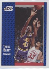 1991-92 Fleer Thurl Bailey #197 0y13