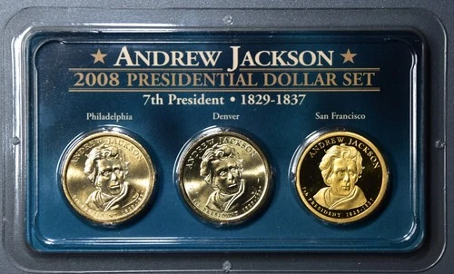 Photo of a 2008-P Presidential Dollar Andrew Jackson from an eBay listing that sold on Jul 20, 2026