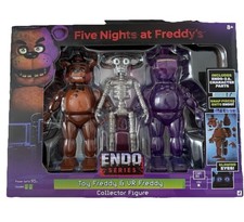 Five Nights at Freddy’s Endo Series 2 TOY FREDDY & VR FREDDY Figure FNAF 🔥