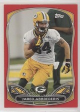 2014 Topps Retail Continuity Set Target Red Jared Abbrederis Abrederis #15 et0
