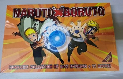 DVD Anime Naruto Shippuden X Boruto Complete TV Series (1013episode +11Movies)