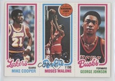 1980-81 Topps Michael Cooper Moses Malone George Johnson #148-103-137 HOF 0c7p