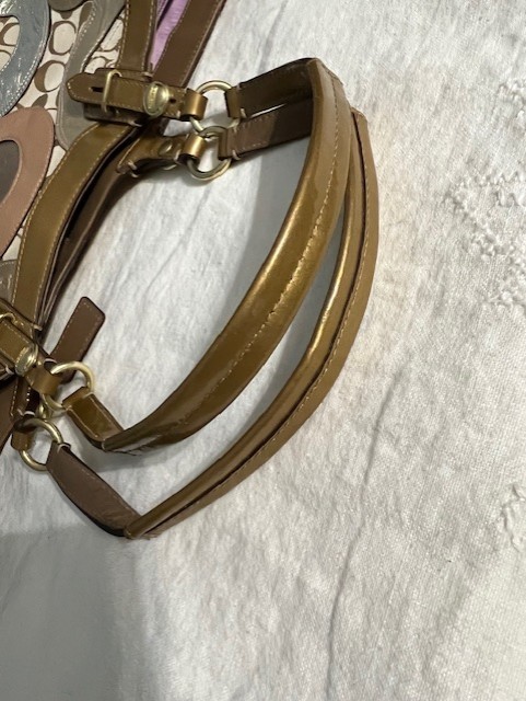 Coach Carly Large Circular Patchwork Shoulder Bag… - image 18