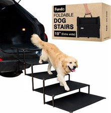 Dog Stairs Large Dogs Medium Dogs Foldable Dog Ramp Car SUV Steps Bed Extra