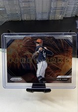 2024 Panini Prizm - Fireworks Jace Jung #19 (RC)
