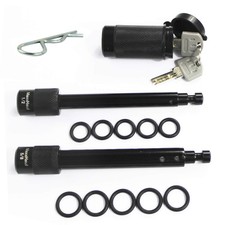Hitch Pin Lock Set 12 58 Trailer Receiver Anti-theft Keyed Alike