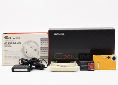 Rare [MINT in Box] CASIO EXILIM EX-S20 Compact Digital Camera