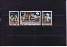 SA33k Dubai 1969 Space 1st Manned Moon Landing used stamps