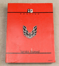 1988 Pontiac Firebird Trans Am Service Shop Manual - Original 1988 Pontiac Firebird Trans Am Service Shop Manual - Original