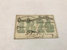 A&O-1874 North Eastern Rail Road Pass Of South Carolina Fully  ISSUED