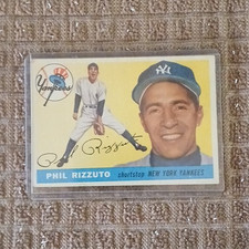 Topps 1955 High # Phil Rizzuto New York Yankees Baseball Card #189 Base Set