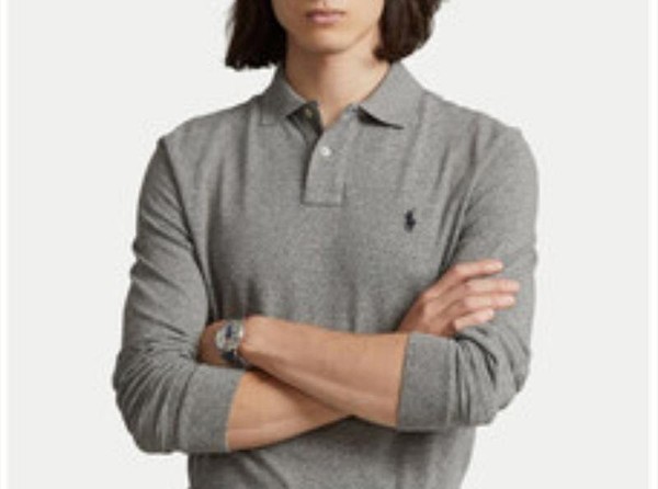 Men Polo Ralph Lauren Polo Grey L