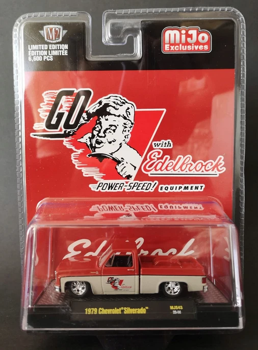 M2MACHINES - CHEVROLET Silverado Edelbrock 1979 rosso e crema - 1/64 - M2M-31... - Immagine 2 di 3