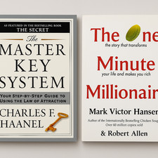 Master Key System und One Minute Millionaire Buchset Self Help Englisch
