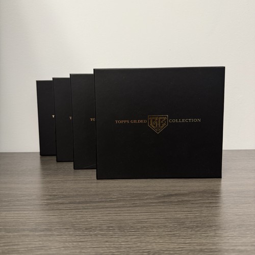 2025 Topps Gilded Collection Baseball Empty Box (LOT OF 4 TOTAL)