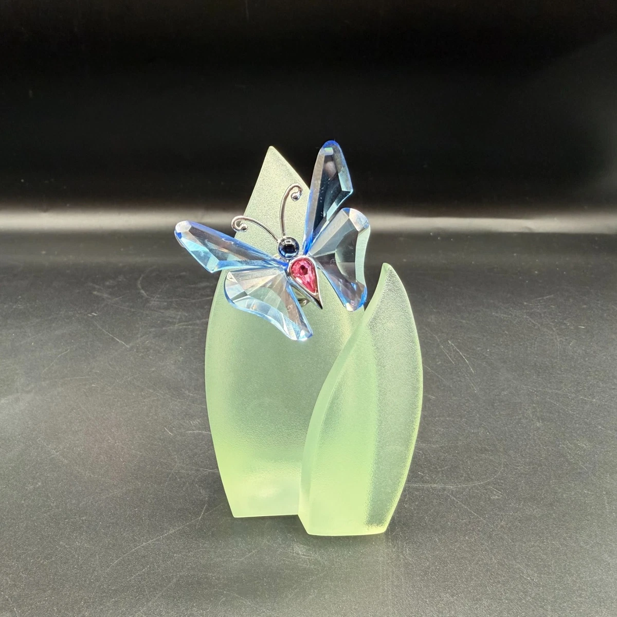 Swarovski Butterfly On Leaf for sale | eBay