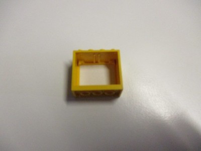 Lego Rahmen Fenster 2x4x3 4132 gelb ege78
