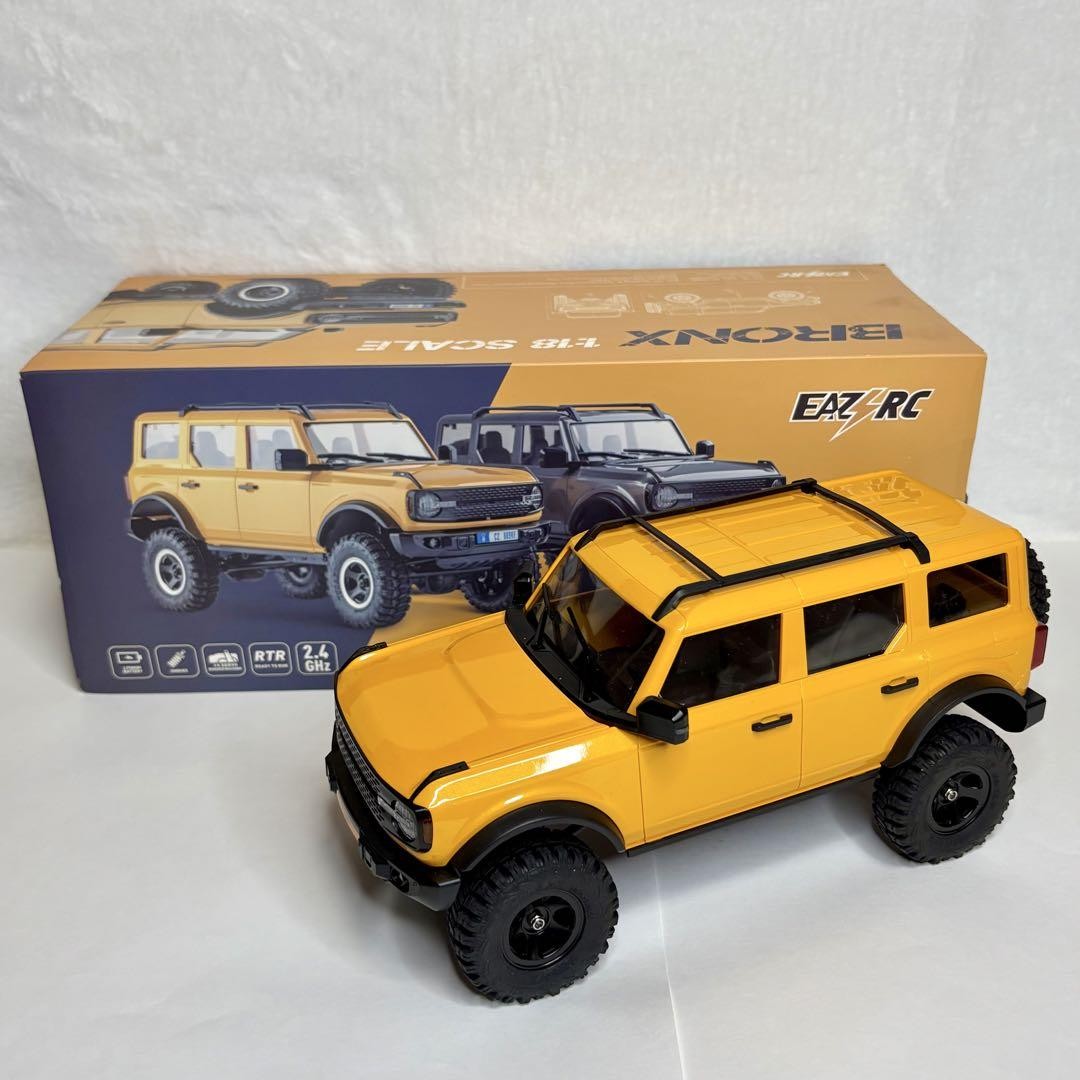 FMS EAZYRC BRONX 1/18 RTR フォードブロンコ RC レア EAZYRC/FMS 1/18 Bronx/bronco 4WD RTR RC Crawler Yellow | eBay