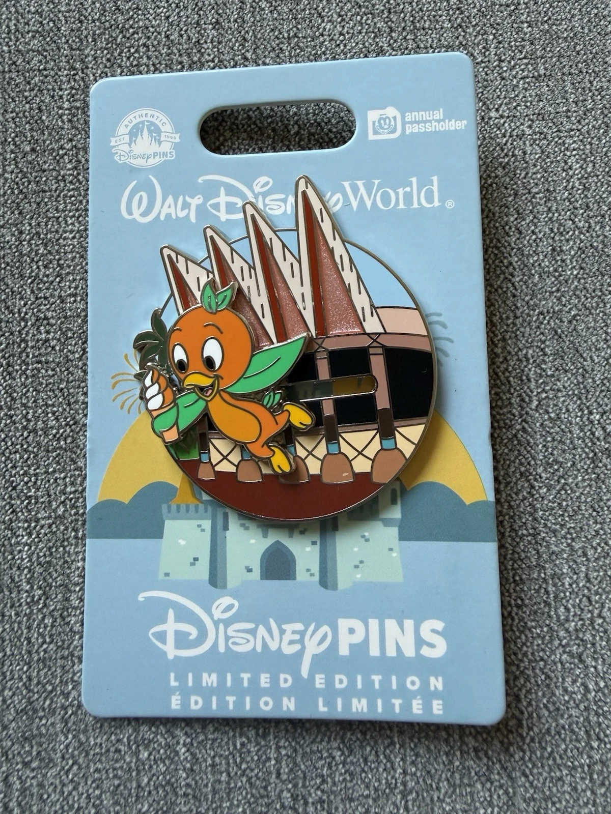 2024 Orange Bird Sunshine Terrace Annual Passholder Pin Walt Disney World 164102