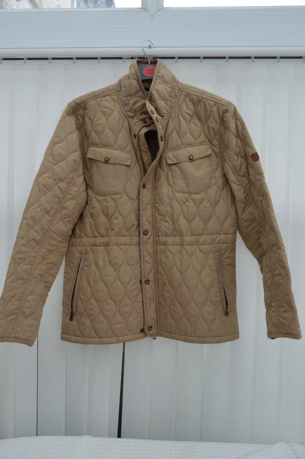 Vintage Tom Morris Original Quilted Golf Unisex Jacket / Size XL VGC