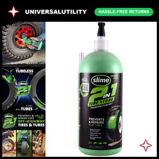 2-in-1 Tire  Tube Sealant - Puncture Repair, Eco-Friendly, 32 oz for Off-Road U