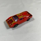 Vintage Matchbox Lamborghini Countach Red 1973 Lesney No 27 Diecast Toy Car